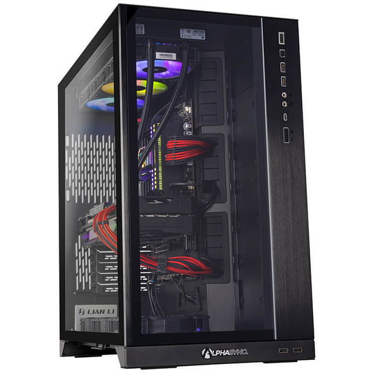 AlphaSync Pba O11 Xl Intel Core i9 12900KS Gaming Desktop Pc 32GB DDR5 Ram Nvidia GeForce Rtx 3090 2TB Ssd 2TB Ssd Windows 11 Home