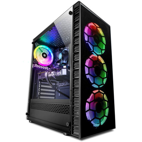 ( VII-29 | Intel i7 12700F | RTX 3060 | 16GB RAM | 1TB NVMe M.2 | Win 11 | WiFi ) Vibox VII Gaming PC