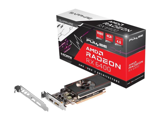 Sapphire Radeon RX 6400 4GB PULSE Graphics Card