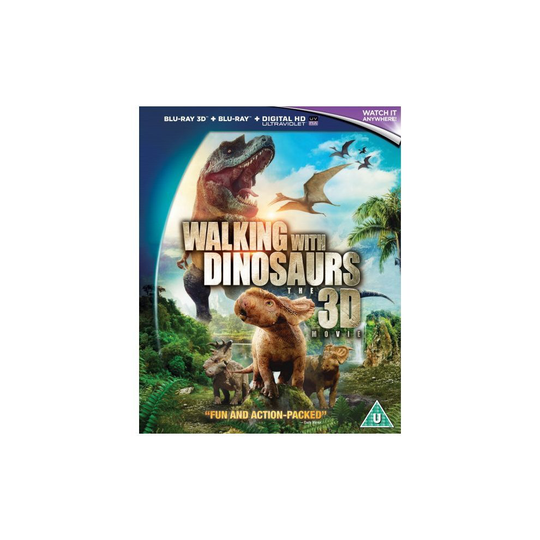 Walking With Dinosaurs - The Movie 3D+2D Blu-Ray [2014]