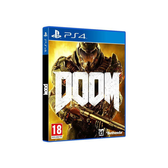 Doom PS4 Game with Cacodemon Stress Toy