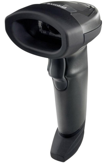 Zebra LI2208 Handheld bar code reader 1D Linear Black