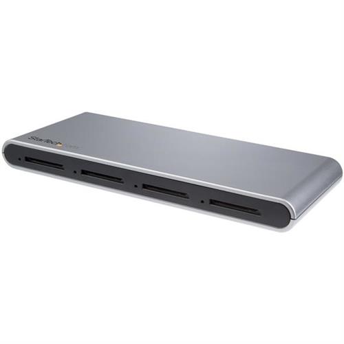 StarTech.com 4-Slot USB-C SD Card Reader - USB 3.1 (10Gbps) - SD 4.0 UHS-II