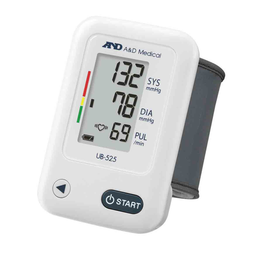 A&D Medical A&d Ub-525 Automatic Wrist Blood Pressure Monitor - White