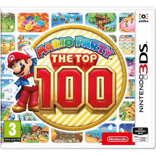 Mario Party The Top 100 (Nintendo 3DS)