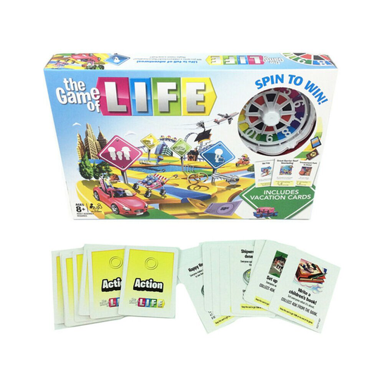 The Game Of Life Board Game Kids Family Interactive Fun Party Toy Newest Edition