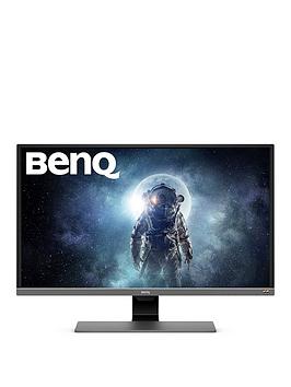 Benq Ew3270U, 32 Inch, 4K Hdr Entertainment Monitor With Eye-Care, Uhd, Va, 95 Percent Dci-P3, B.I. Plus Sensor