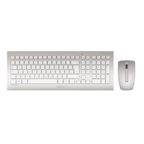 CHERRY DW 8000 keyboard RF Wireless QWERTY US English Silver White
