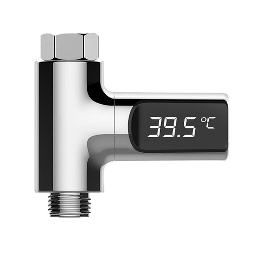 LED Digital Shower Temperature Display Water Pipe Thermometer Monitor