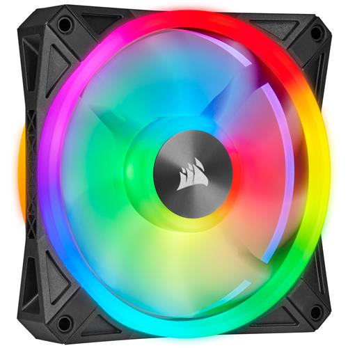Corsair CO-9050100-WW computer cooling system Computer case Fan 14 cm Black Grey