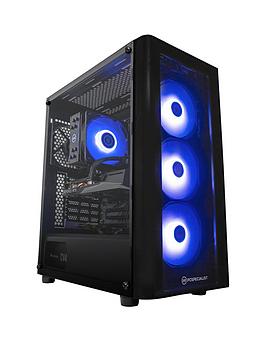 Pc Specialist Cypher G50S Gaming Pc Desktop - Core I5-12400F, Geforce Rtx 3060, 16Gb Ram, 512Gb Ssd &Amp; 1Tb Hard Drive