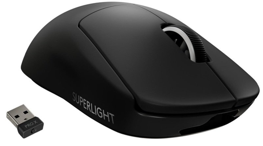 Logitech Pro X Superlight Wireless Gaming Mouse - Black