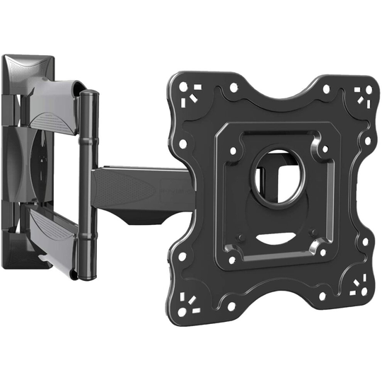 Invision TV Wall Bracket Mount for 26-42 Inch Screens, Max VESA 200x200mm, Ultra Slim Tilt and Swivel with Extendable Arm for LED LCD Plasma