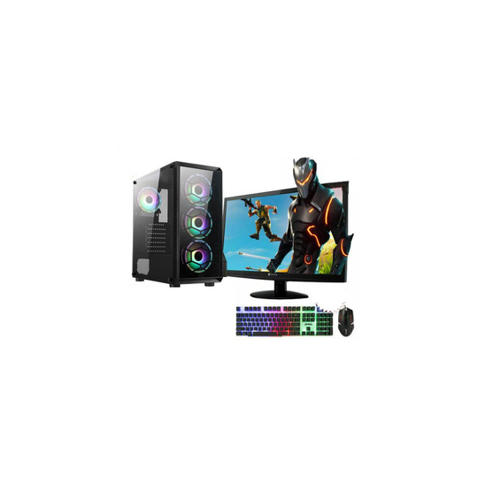 Fast Gaming Intel Quad Core i3 16GB RAM 1TB HDD PC Bundle & Speakers