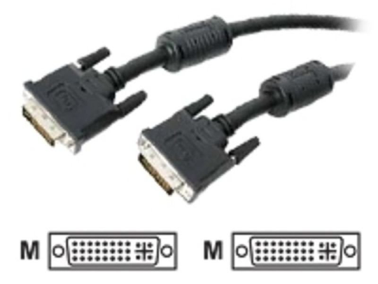 StarTech DVI-I Dual Link Digital Analog Monitor Cable 6.1m Black