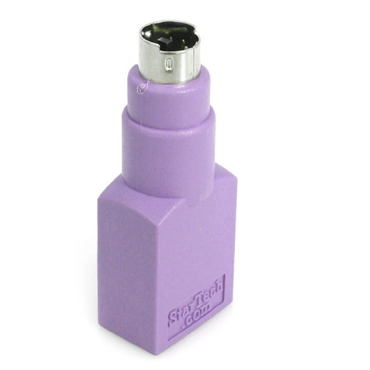 StarTech.com Replacement USB Keyboard to PS/2 Adapter - F/M - USB keyboard to PS2 Adapter - USB to PS2 Adapter