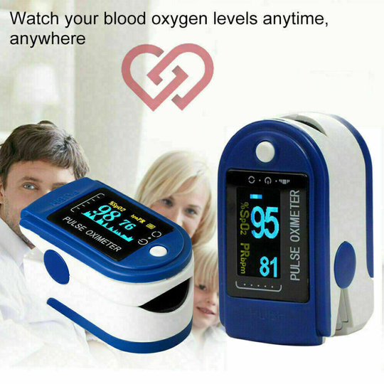 Pulse Oximeter Finger Clip Blood Pressure Monitor
