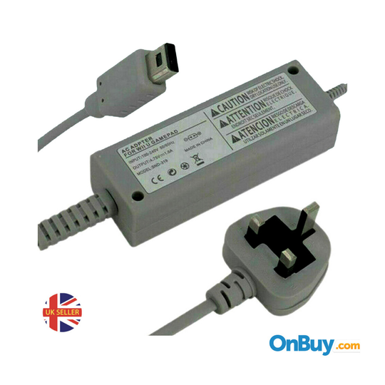 Charger Power Supply Adapter Charging Cable For Nintendo Wii U
