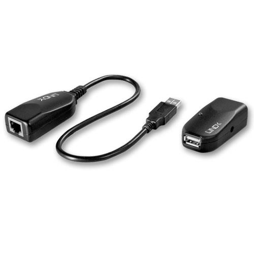 Lindy Cat.5 USB 2.0 Extender 50m 1 Port