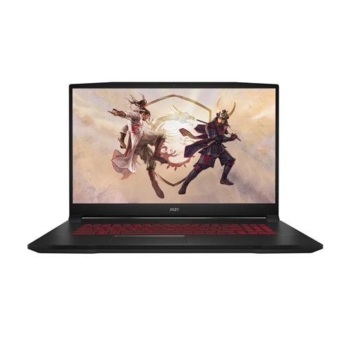 MSI Gaming GF76 12UE-050UK Katana i7-12700H Notebook 43.9 cm (17.3") Full HD Intel Core i7 16 GB DDR4-SDRAM 1000 GB SSD NVIDIA GeForce RTX 3060 Wi-Fi 6 (802.11ax) Windows 11 Home Black