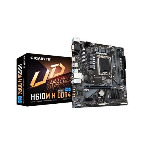 Gigabyte H610M H DDR4 motherboard Intel H610 Express LGA 1700 micro ATX