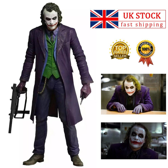 NECA DC The Joker In Batman Dark Knight Suicide Squad Action Figure