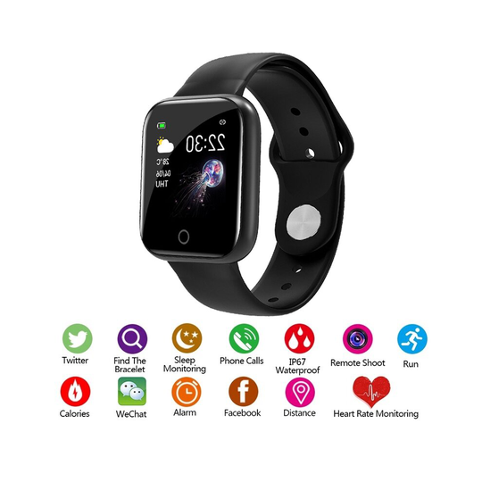 Smart Watch Heart Rate Blood Pressure Blood Oxygen Monitoring Bracelet