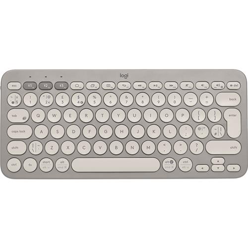 Logitech K380 keyboard Bluetooth QWERTY UK English Sand