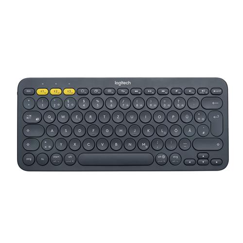 Logitech K380 Multi-Device keyboard Bluetooth QWERTZ German Grey