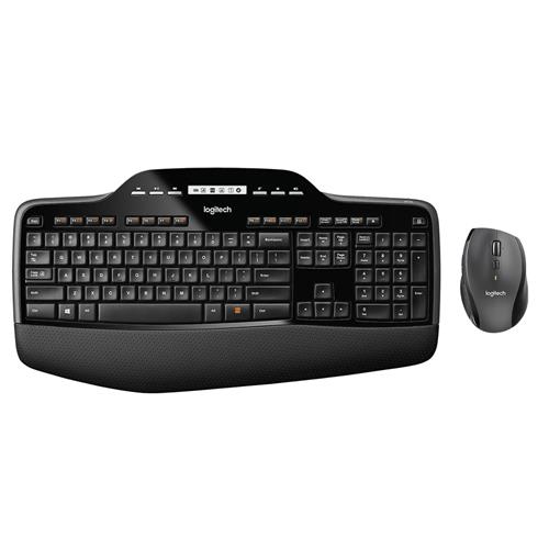 Logitech MK710 Performance keyboard Mouse included RF Wireless QWERTZ German Black