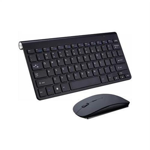 Tactus Compact Wireless Keyboard and Mouse - Black