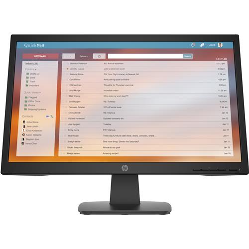 HP P22v G4 54.6 cm (21.5") 1920 x 1080 pixels Full HD Black