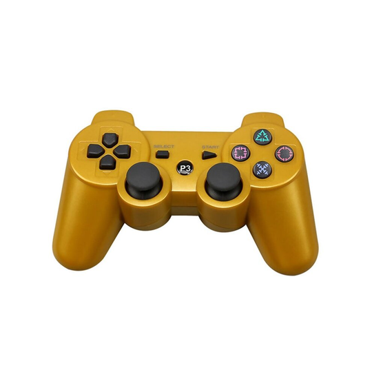 (Gold) Wireless Controller for PS3 Console