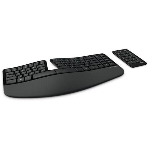 Microsoft Sculpt Ergonomic for Business keyboard RF Wireless QWERTY English Black