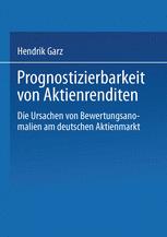 Prognostizierbarkeit von Aktienrenditen