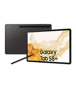 Samsung Galaxy Tab S8+ 12.4In Tablet - 128Gb, 5G