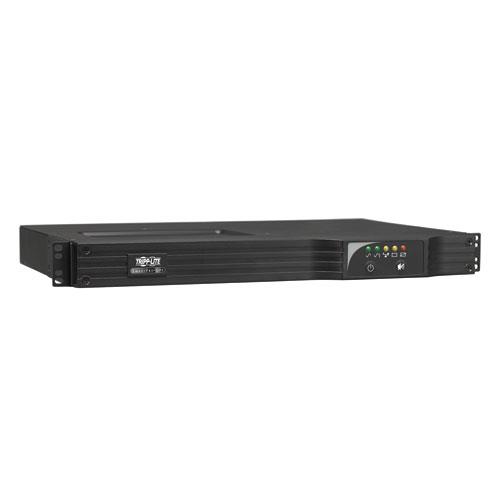 Tripp Lite SMX500RT1U SmartPro 230V 500VA 300W Line-Interactive UPS 1U Rack/Tower Network Card Options USB DB9 Serial