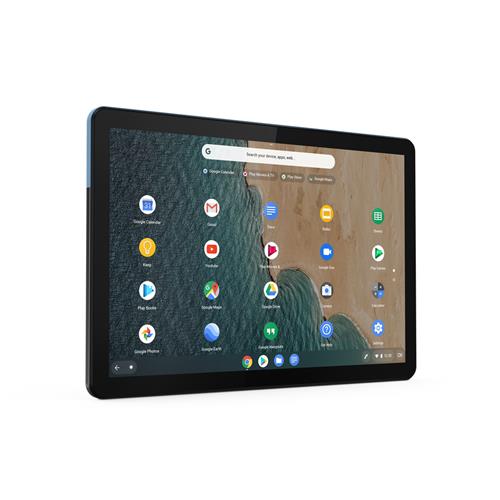 Lenovo IdeaPad Duet Helio P60T Chromebook 25.6 cm (10.1") Touchscreen WUXGA MediaTek 4 GB LPDDR4x-SDRAM 128 GB eMCP Wi-Fi 5 (802.11ac) ChromeOS Grey