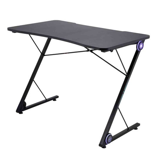 Prizm Stream LED Gaming Desk