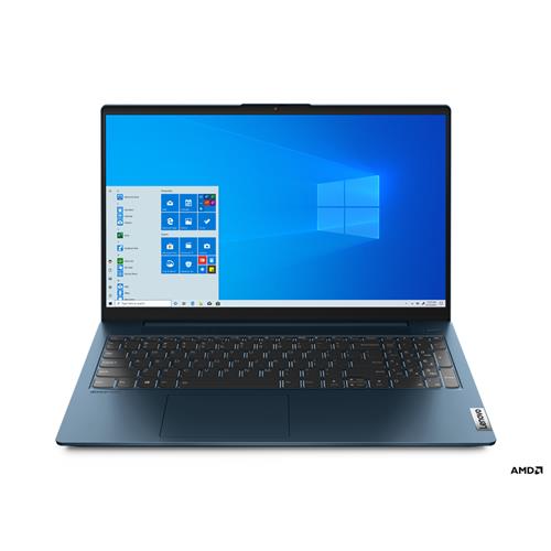 Lenovo IdeaPad 5 5500U Notebook 39.6 cm (15.6") Full HD AMD Ryzen 5 8 GB DDR4-SDRAM 256 GB SSD Wi-Fi 5 (802.11ac) Windows 10 Home S Blue