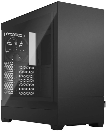 Fractal Pop Silent Black Mid Tower Tempered Glass PC Case