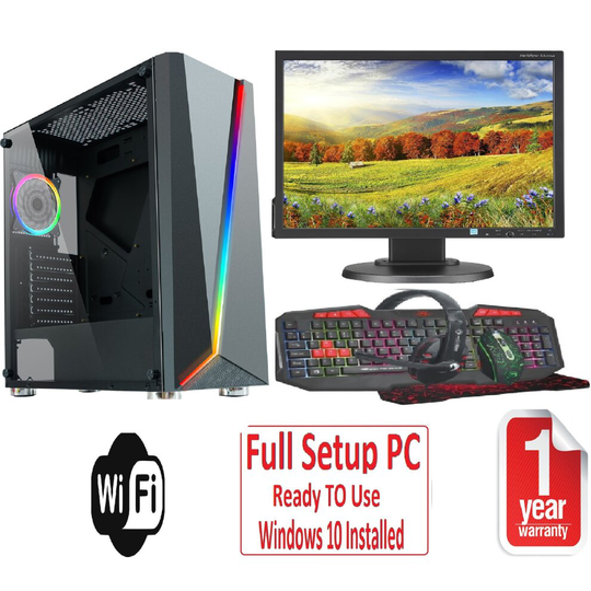Fast Gaming PC Full Setup - i5 16GB RAM 1TB GT730 2GB C1007