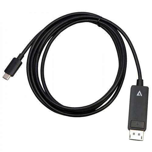 V7 V7USBCDP14-2M DisplayPort USB Type-C Black