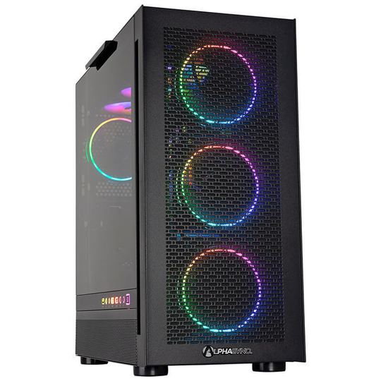 AlphaSync Sapphire Gaming Desktop PC Intel Core i7 13700K 32GB RAM NVIDIA GeForce RTX 4090 1TB SSD 2TB HDD WiFi, Windows 11 Home