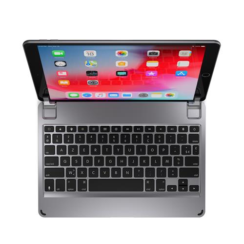 Brydge BRY8002-BF mobile device keyboard Grey Bluetooth ERTY French