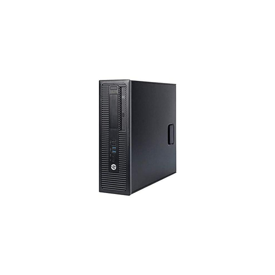 Windows 10 HP 800 G1 SFF Intel Core i5-4570 Desktop PC Computer - 8GB DDR3-256GB SSD - 300Mbps WI-FI