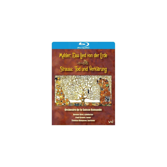 Gustav Mahler / Richard Strauss / Thomas Hampson - Das Lied von der Erde / Tod und Verklarung - Neeme Jarvi [Blu-ray] [Region Free] [DVD]