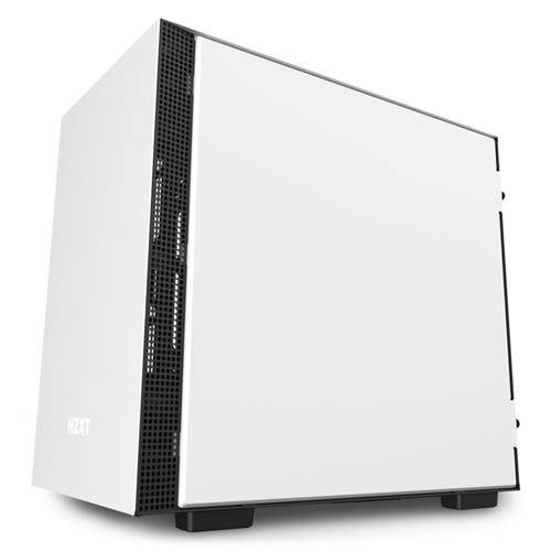 NZXT H210 Mini Tower Black White