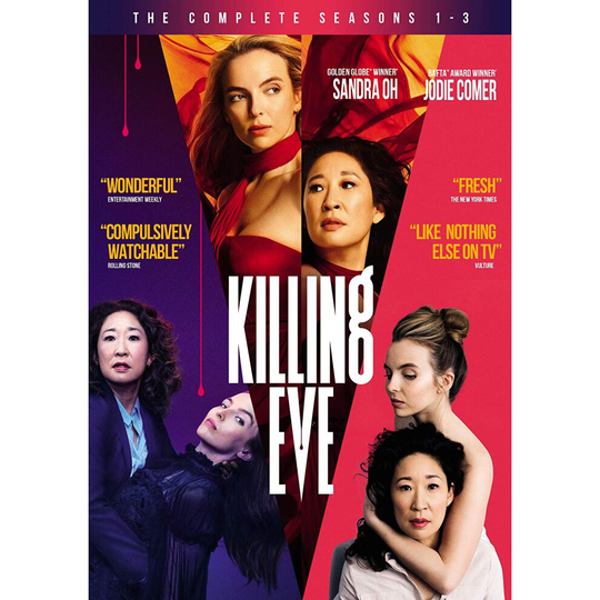 Killing Eve: Seasons 1-3 (DVD)