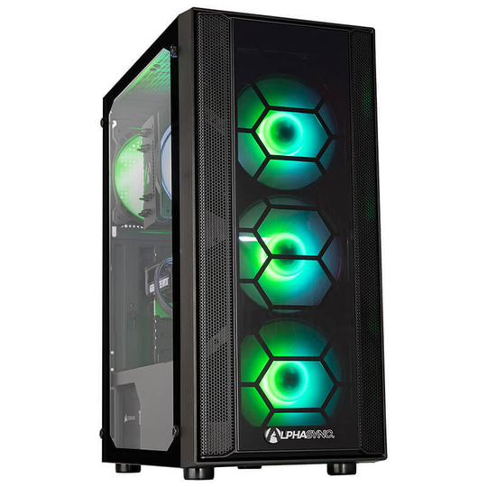 AlphaSync Pba Onyx Gaming Pc Amd Ryzen 5 5600X 16GB Ram 1TB Ssd Nvidia GeForce Rtx 3060Ti Wifi no Os